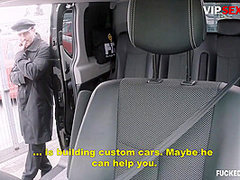 Kinky Driver Bangs His Big Ass Client With Katie Sky And George Uhl