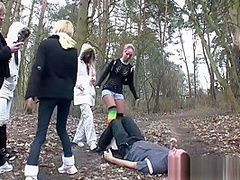 Nike, Buffalo, Airmax Slave. Trample And Stomp. Hot Sneaker Girls