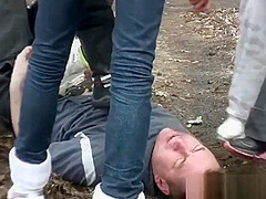 Nike, Buffalo, Airmax Slave. Trample And Stomp. Hot Sneaker Girls