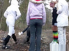 Nike, Buffalo, Airmax Slave. Trample And Stomp. Hot Sneaker Girls