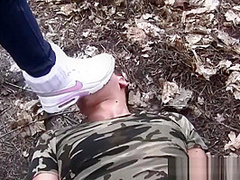 Nike, Buffalo, Airmax Slave. Trample And Stomp. Hot Sneaker Girls