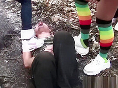 Nike, Buffalo, Airmax Slave. Trample And Stomp. Hot Sneaker Girls