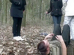 Nike, Buffalo, Airmax Slave. Trample And Stomp. Hot Sneaker Girls