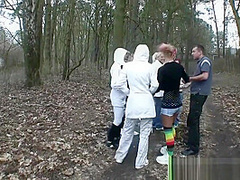 Nike, Buffalo, Airmax Slave. Trample And Stomp. Hot Sneaker Girls