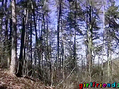 Eat Pussy And Make A Sextape In The Woods