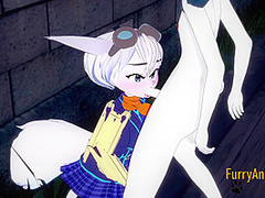 Ratchet & Clank Pokemon Hentai - Lombax Rift Having Sex With Cinderace