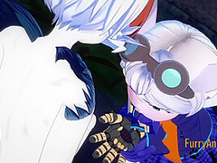 Ratchet & Clank Pokemon Hentai - Lombax Rift Having Sex With Cinderace