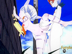 Ratchet & Clank Pokemon Hentai - Lombax Rift Having Sex With Cinderace