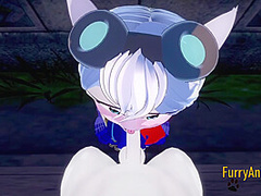 Ratchet & Clank Pokemon Hentai - Lombax Rift Having Sex With Cinderace