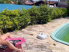 Loira Safada, Patty Red And Raul Kobra In Loira Casada Safada Esperou O Marido Corno Sair De Casa Para Dar A Bucetinha Rosa Para O Limpador De Piscina *** Completo No Sheer E No Red*** Patty Wife 11 Min