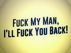 Fuck My Man, I'll Fuck You Back! With Scott Nails, Halle Hayes, Jennifer Exxotic - Brazzers