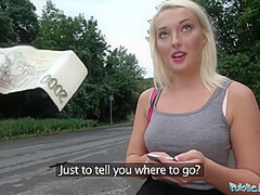 Blondie Gets Copulated By A Lost Stranger