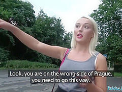 Blondie Gets Copulated By A Lost Stranger