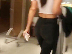2021 Dressing Room Public Blowjob And Cum Swallow